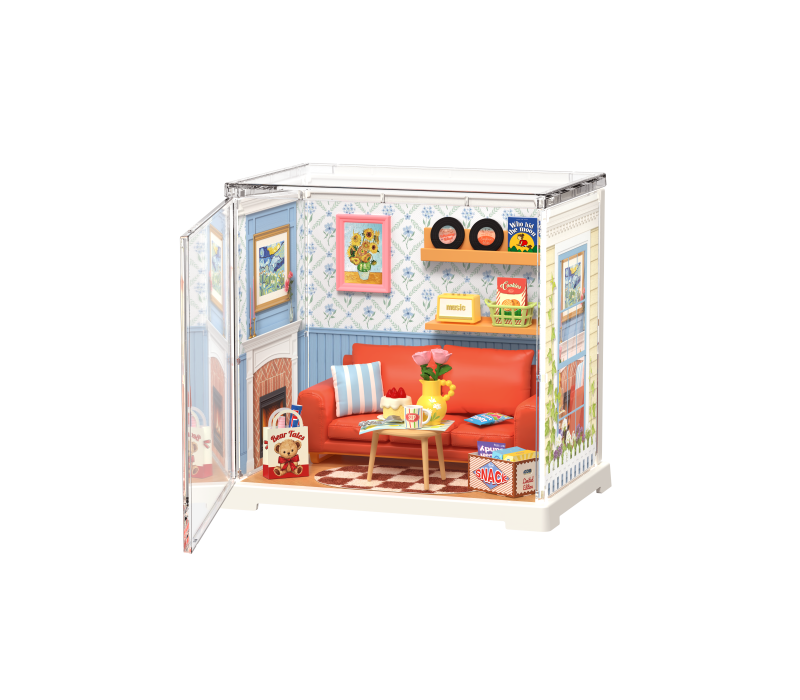 Rolife Mini Super Creator Country Blue Lounge