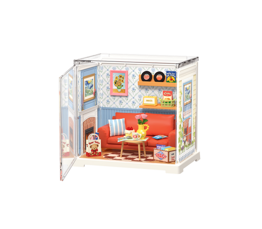 Rolife Mini Super Creator Country Blue Lounge