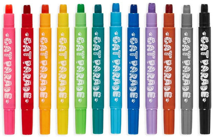 Cat Parade Gel Crayons- Set of 12