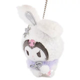 Kuromi : Christmas Snow Rabbit & Candy Ramune keychain