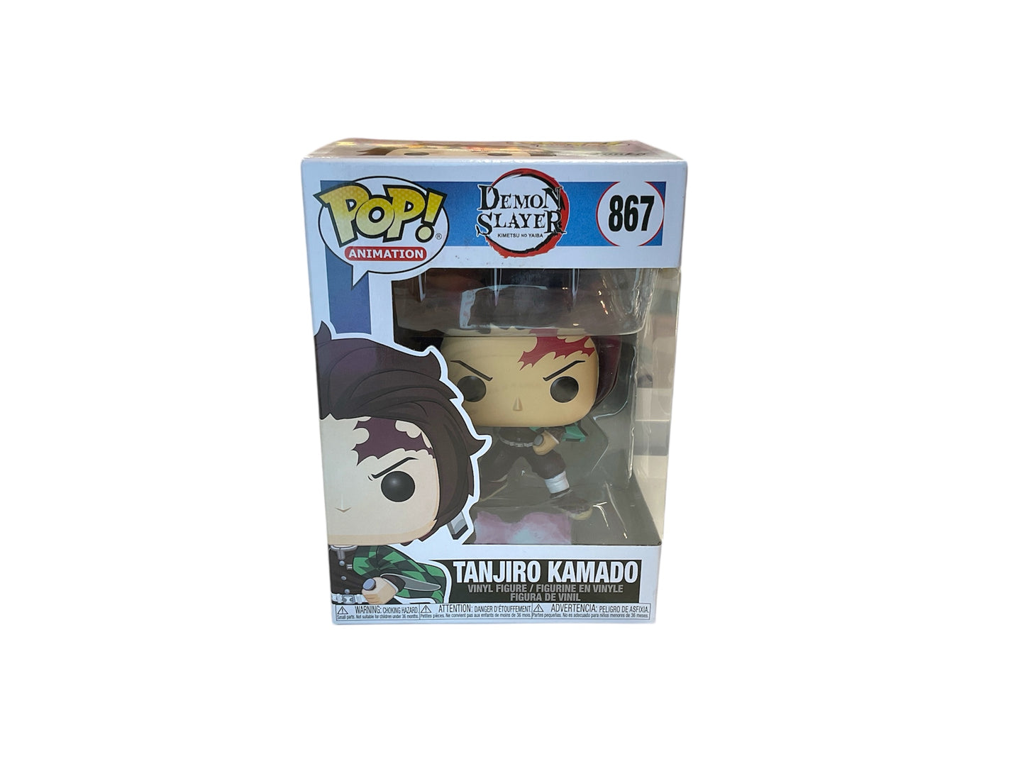 Funko Pop Demon Slayer Tanjiro Kamado 867 Vinyl Figure
