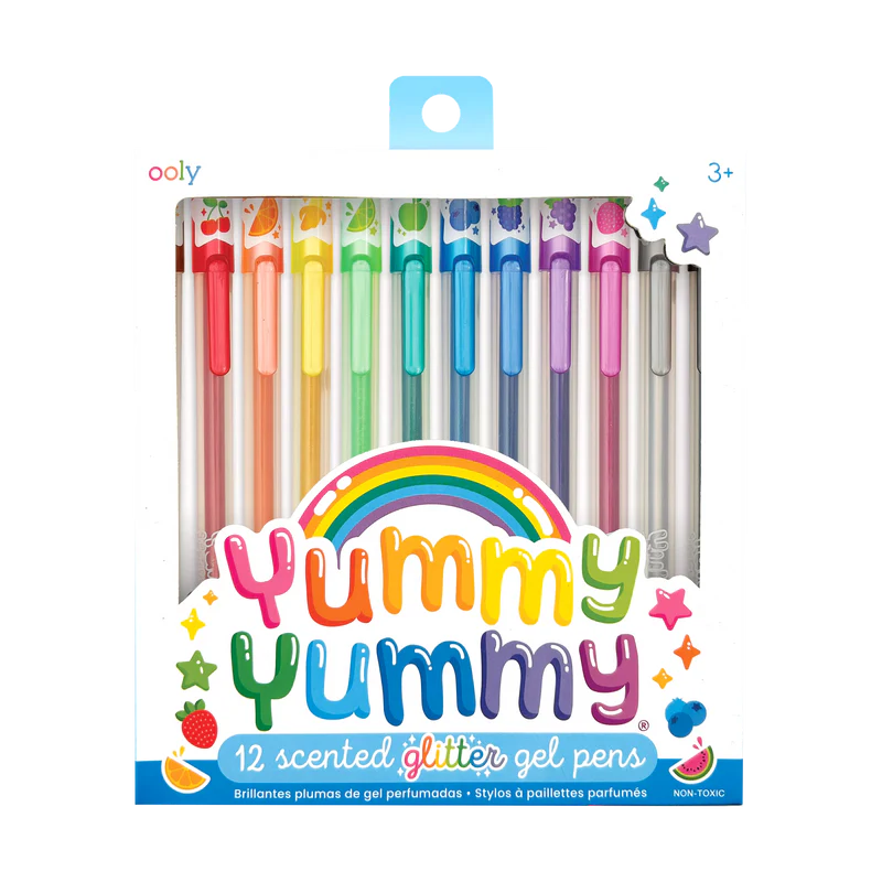 Yummy Scented Glitter Gel Pens