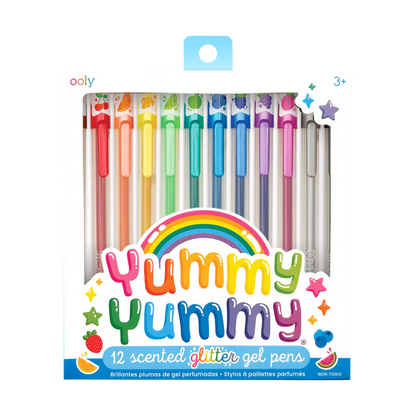 Yummy Scented Glitter Gel Pens
