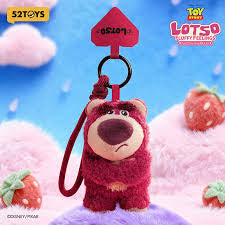 52TOYS Lotso's Fluffy Feelings Series Plush Phone Strap