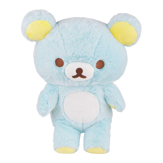 Rilakkuma San-X Original Long Pile Sherbet Series Plush - Blue