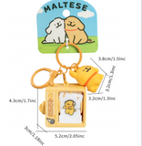 Maltese keychain