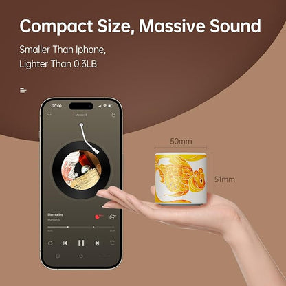 Hand-Crafted Ceramic Bluetooth Speaker