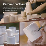 Hand-Crafted Ceramic Bluetooth Speaker