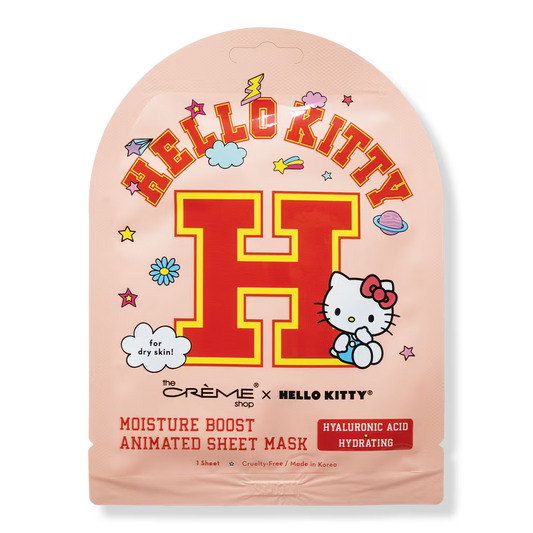 Hello Kitty Moisture Boost Animated Sheet Mask