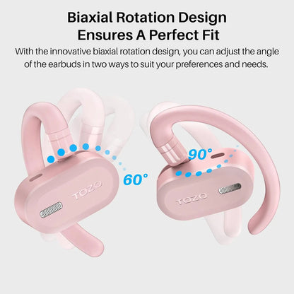 Open Buds Bluetooth Earbuds Pink