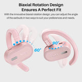 Open Buds Bluetooth Earbuds Pink