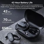 Open Buds Bluetooth Earbuds Black