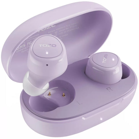 Agile Solo Bluetooth Earbuds Purple