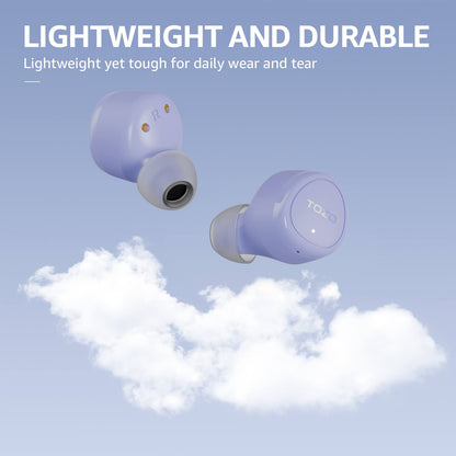 Agile Solo Bluetooth Earbuds Purple