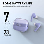 Agile Nova Bluetooth Earbuds Purple