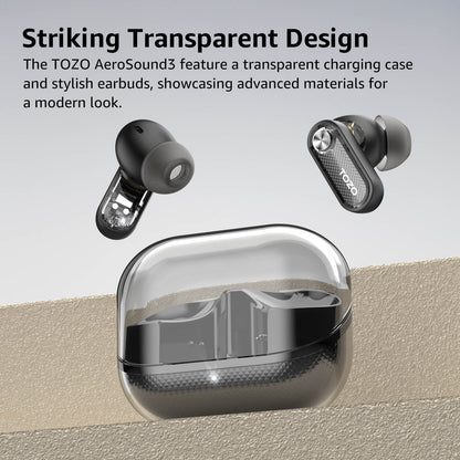 Aerosound3 Bluetooth Earbuds Black