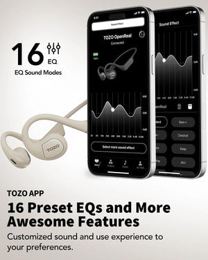 OpenReal Bluetooth Earbuds Khaki