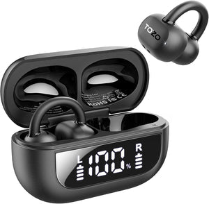 OpenRhyme Open-Ear Clip Wireless Headphones