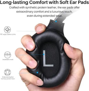 H10 Bluetooth Headphones Black