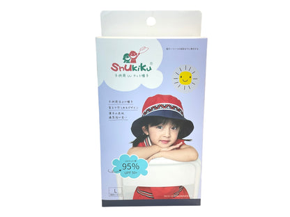 Shukiku Uv Hat For Children L (Red)