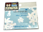 Samouri Blue Jasmine Paper Soap