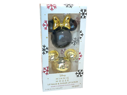 Minnie Burgundy Mickey Lip Duo