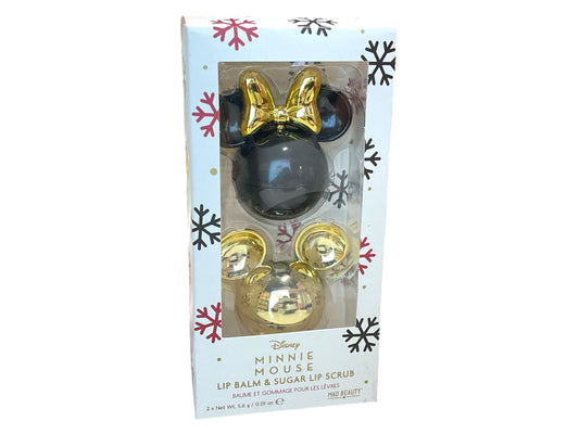Minnie Burgundy Mickey Lip Duo