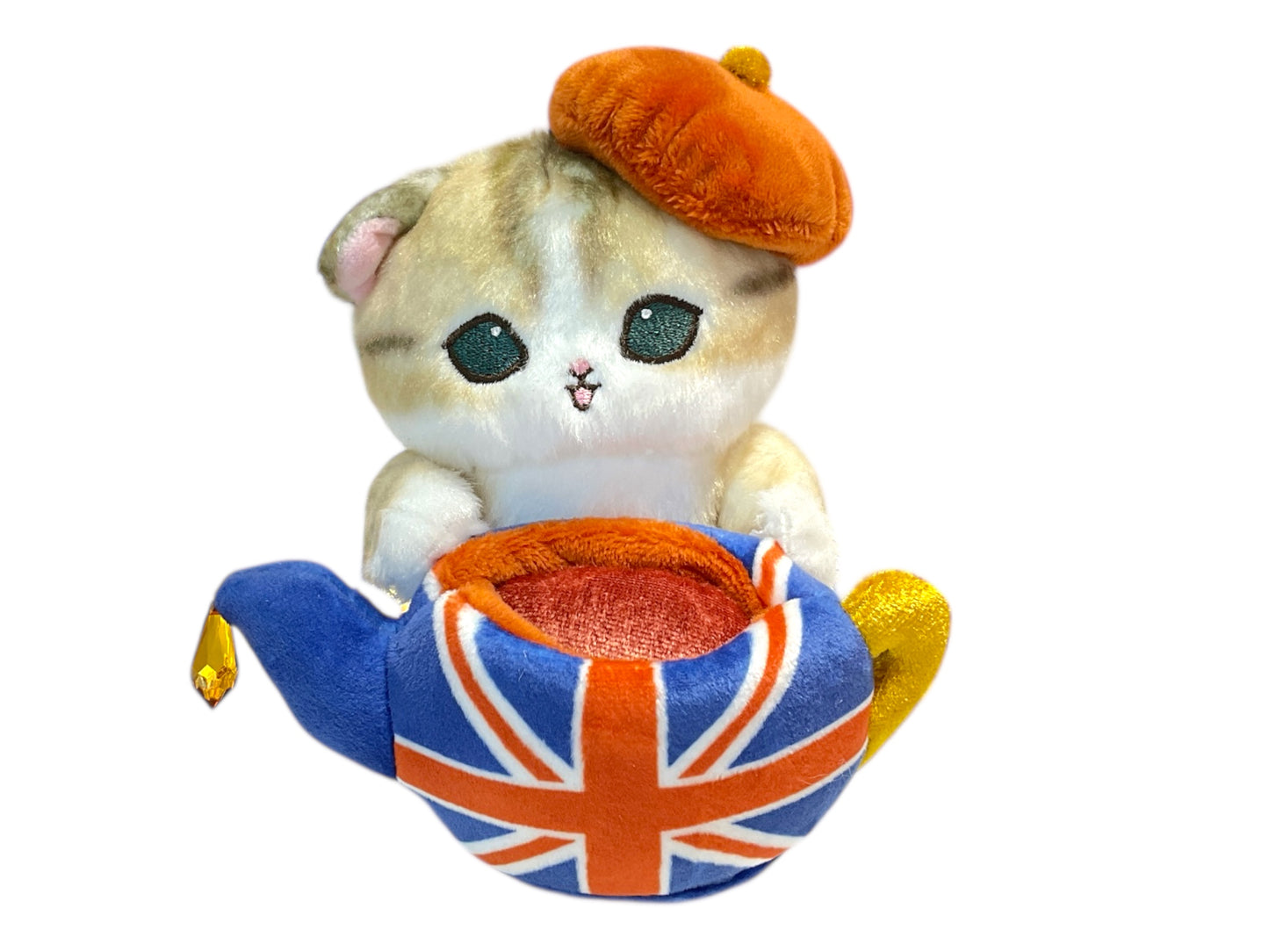 Mofusand Britain Small Plush Keychain