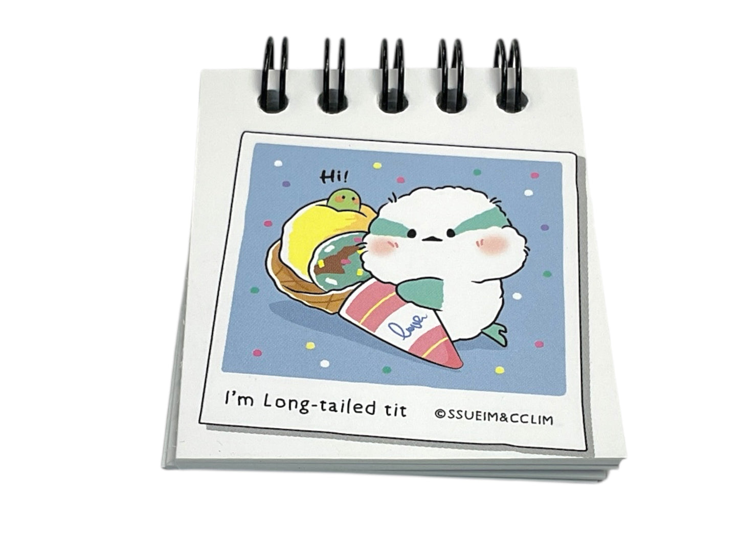 Long-tailed tit Mini Notebook