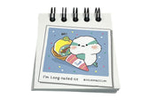 Long-tailed tit Mini Notebook