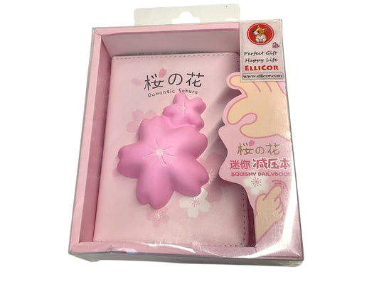 Sakura Squishy Notebook