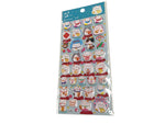 Domed stickers Maneki Neko CAT OF LUCK