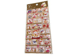 Domed stickers Maneki Neko CAT OF LUCK