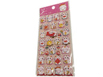 Domed stickers Maneki Neko CAT OF LUCK