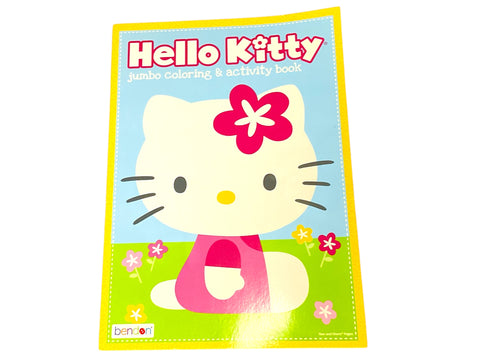 Hello Kitty Activity and Coloring Books with Crayons for Kids and Toddlers