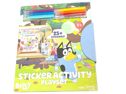 BLUEY STICKER & ACTIVITY PLAYSET