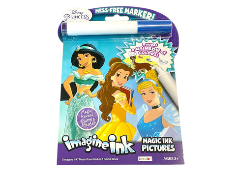 Bendon Disney Princess Imagine Ink Magic Ink Book