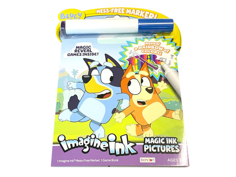 Wholesale Imagine Ink Mess-Free Game Book - Bluey