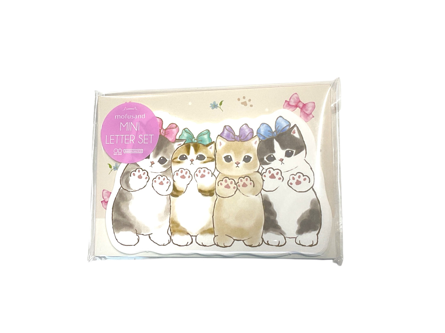 Mofusand Die-cut Mini Letter Set - Paw Pads