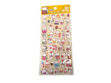 Cute Bunny Puffy 3D Stickers