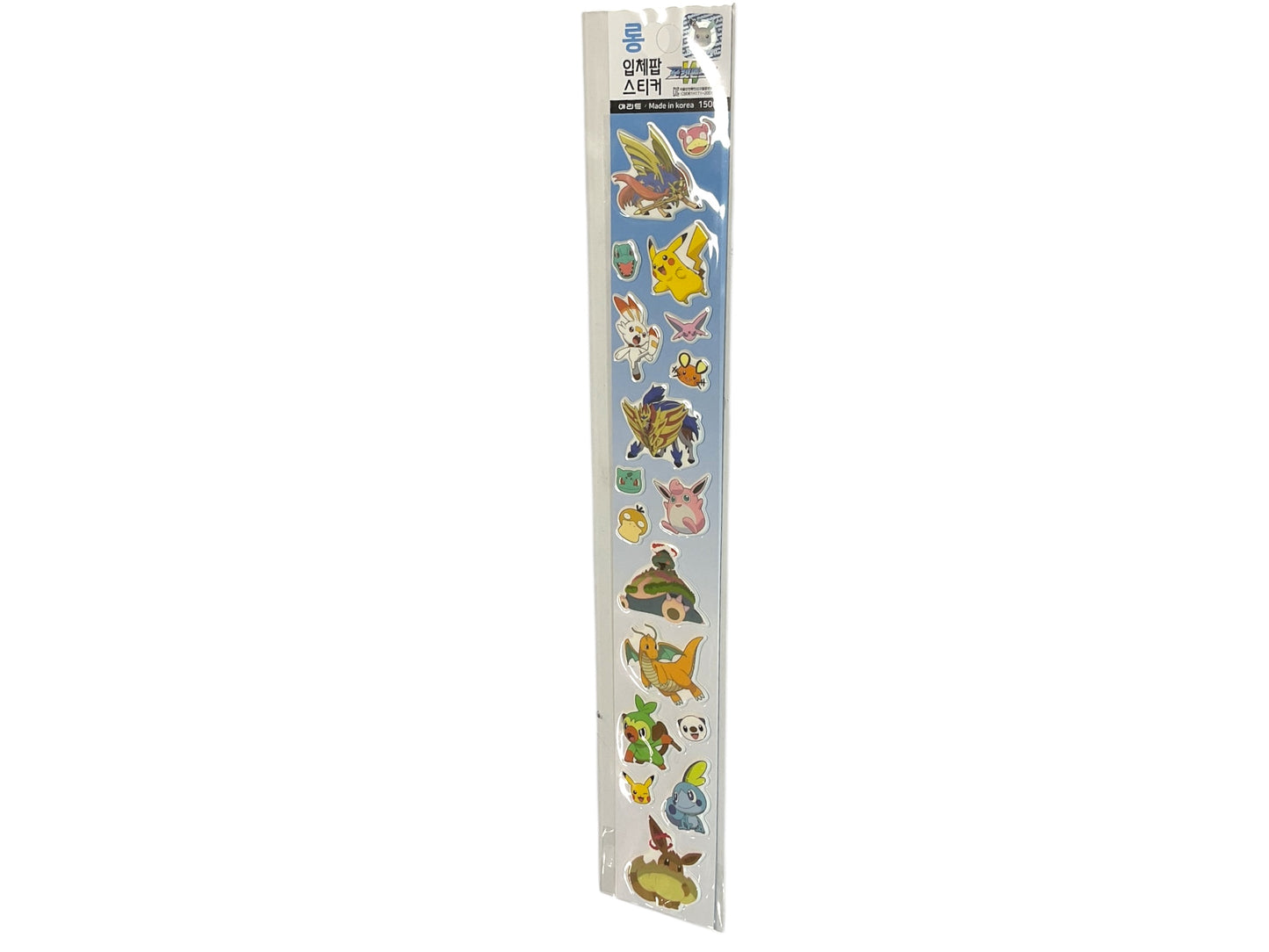 Pokemon Long Solid Sticker