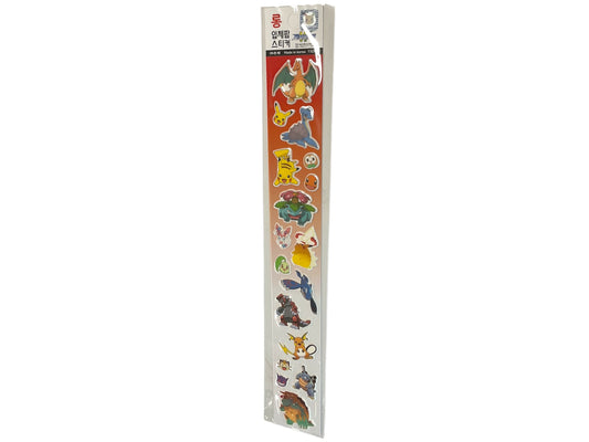 Pokemon Long Solid Sticker
