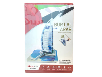 Cubic Fun Burj Al Arab Building 3D Puzzle