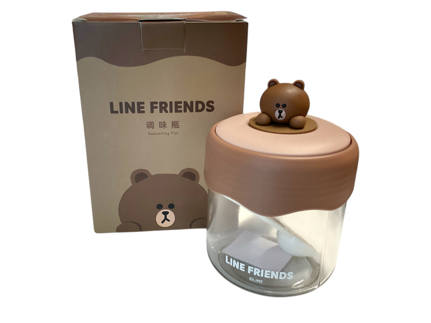 Line Friends - Seasoning pot (brown)