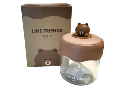 Line Friends - Seasoning pot (brown)