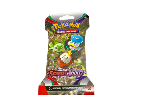 Pokemon Scarlet & Violet Sleeved Booster Pack Ellicor Mason Pokemon Scarlet & Violet Sleeved Booster Pack Ellicor Mason