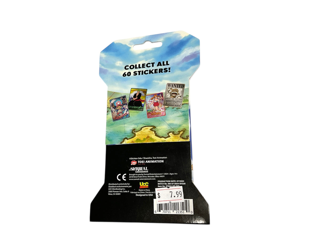 One Piece Trading Sticker Box