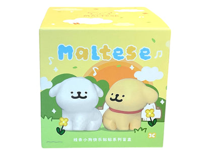 Funism Maltese Happy Snuggling Blind Box Series