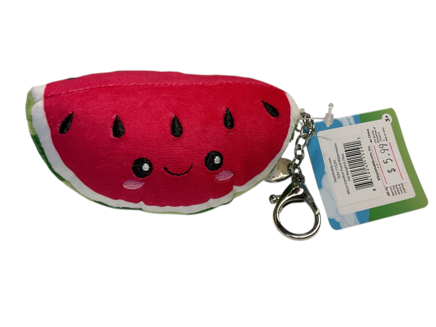 Micro Watermelon Keychain