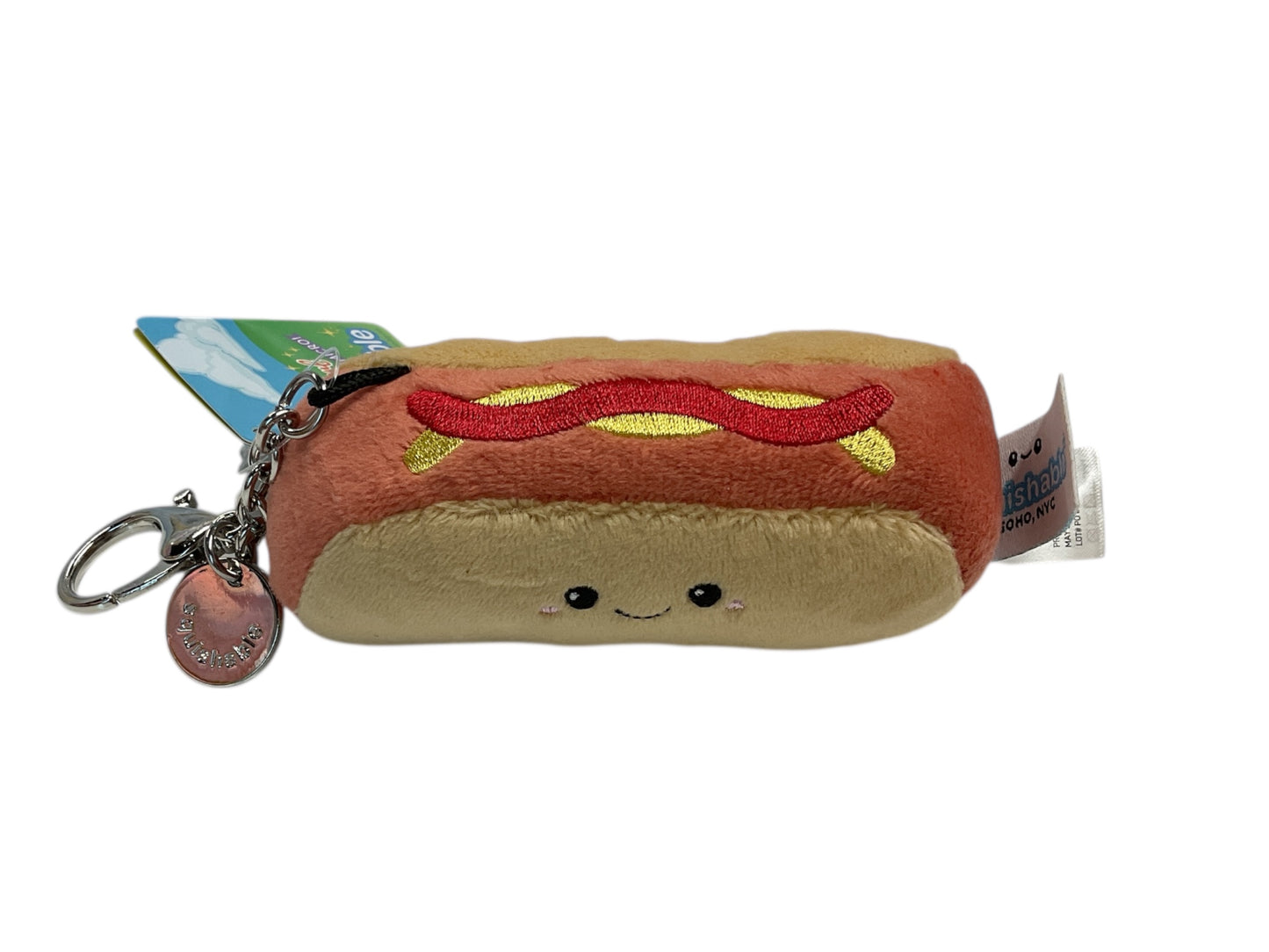 Hotdog keychain